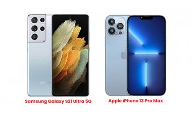 Samsung Galaxy S21 Ultra 5G Vs Apple iPhone 13 Pro Max