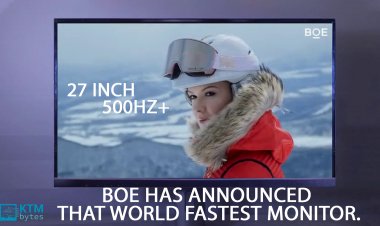 The World’s Highest Refresh Rate Display : 500Hz Refresh Rate.